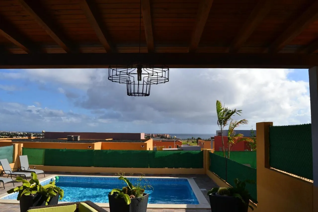 Golf Las Salinas Villa Carlotta With Private Heated Pool With Additional Cost Caleta De Fuste